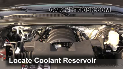 2015 Chevrolet Suburban LT 5.3L V8 FlexFuel Refrigerante (anticongelante) Cambiar refrigerante